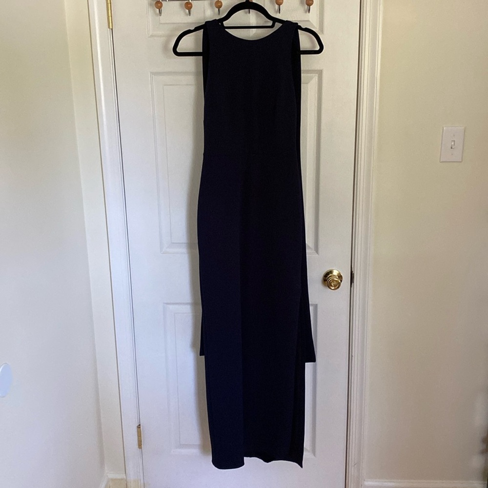 BHLDN London Crepe Dress in Midnight. Worn once. Great Condition. Size 2